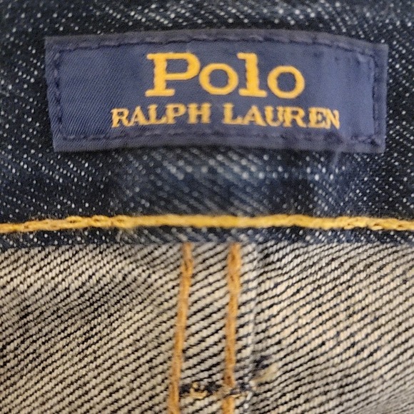 Polo Ralph Lauren PRL Jeans Mens‎ 36x32 (36x33) Varick Slim Straight Blue Denim - Picture 5 of 14
